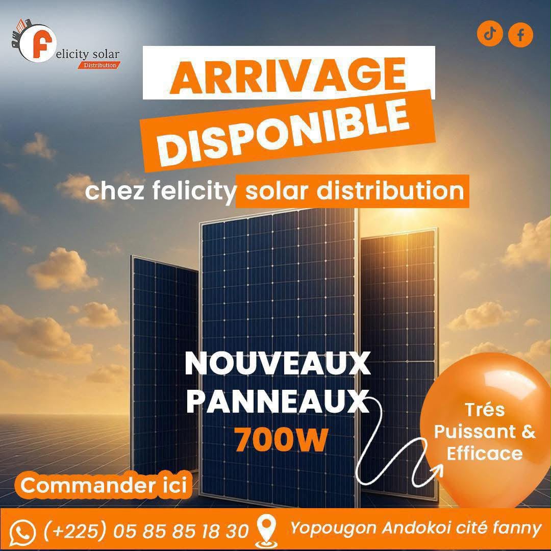 Felicity Solar Distribution — Communication visuelle