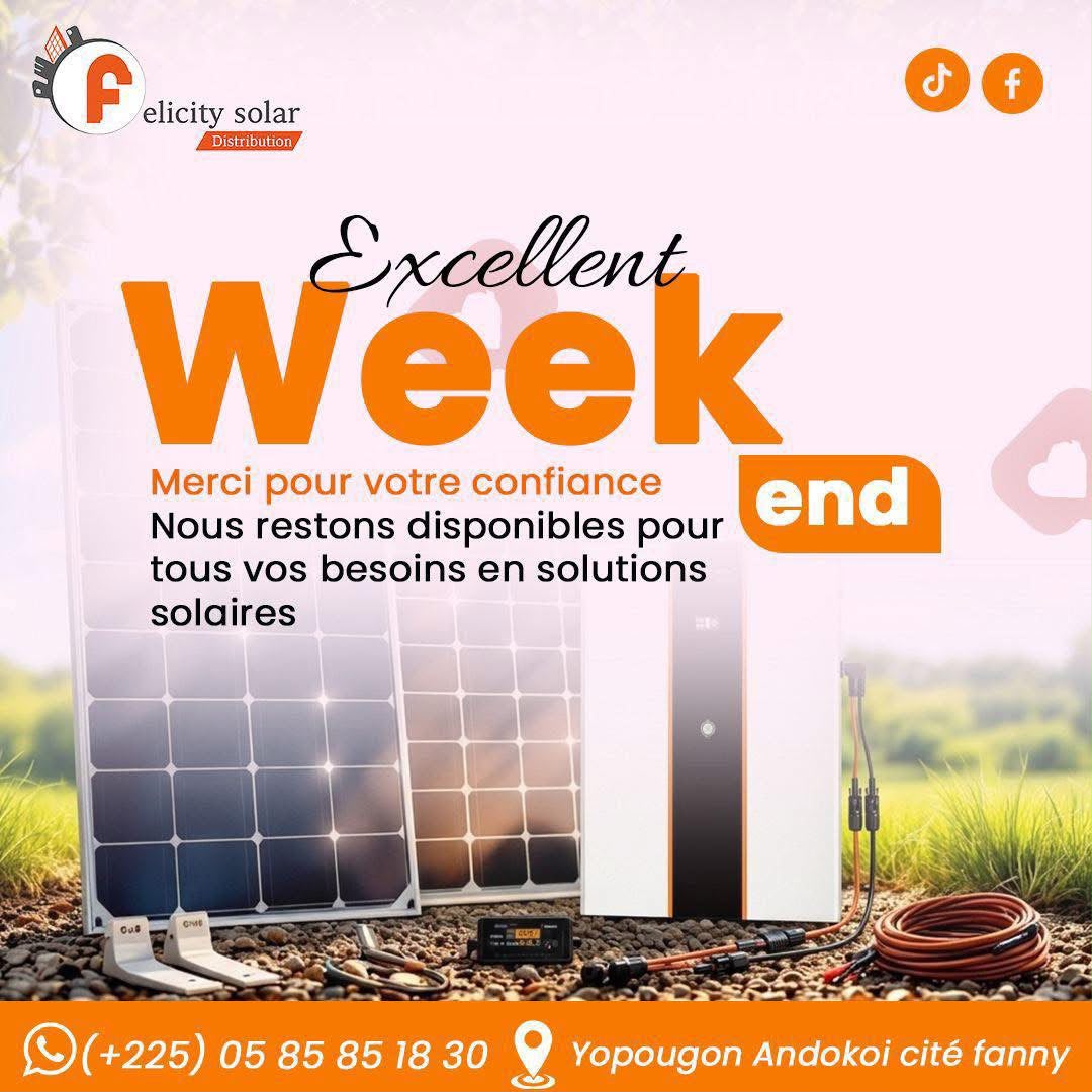Felicity Solar Distribution — Communication visuelle