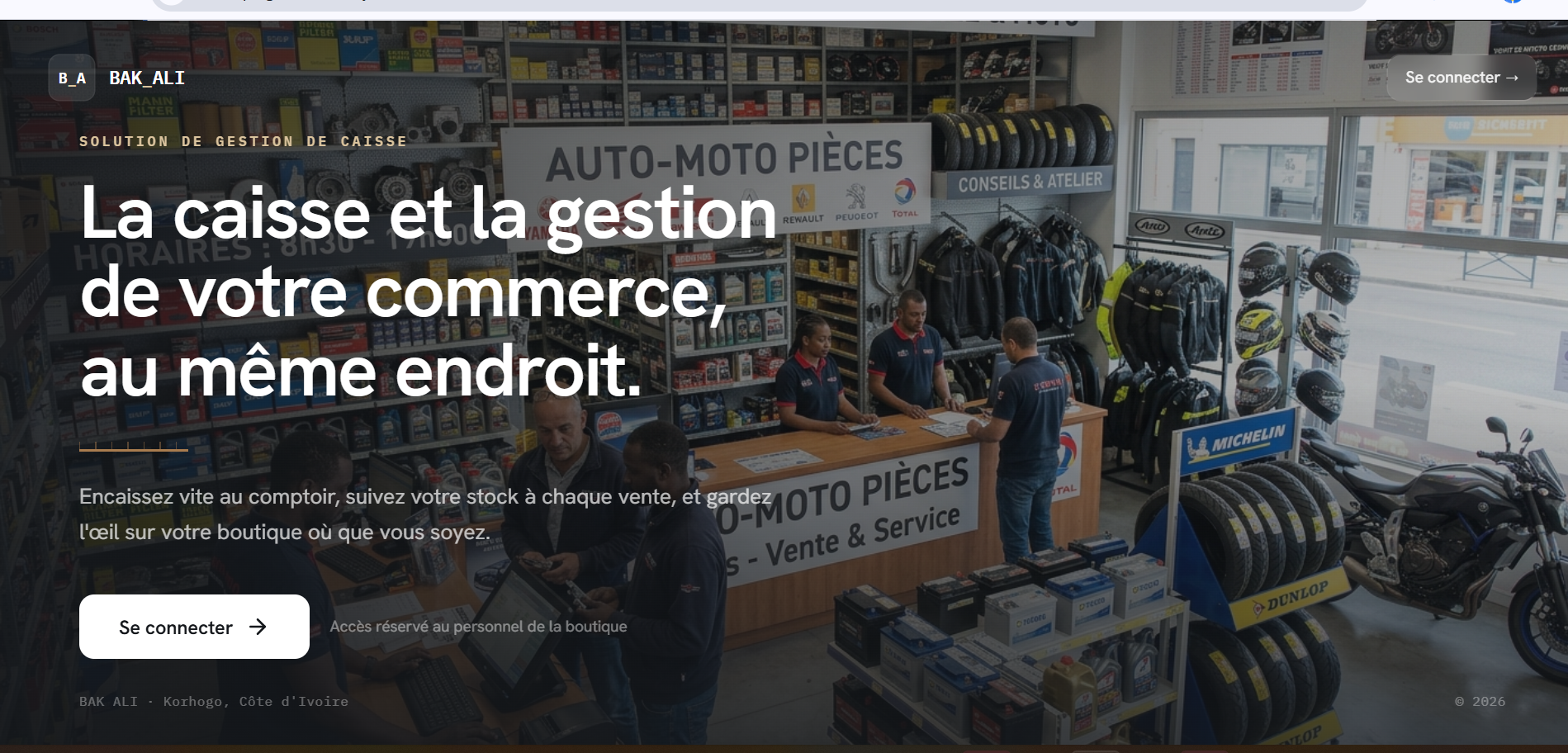 Boutique Gestion