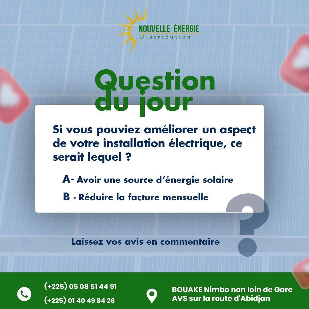 Nouvelle Énergie Distribution — Communication visuelle